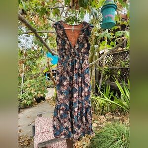 Anthropologie The Peregrine Midi Dress